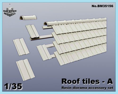 Roof tiles, type-A, 1/35 (200+50pcs)