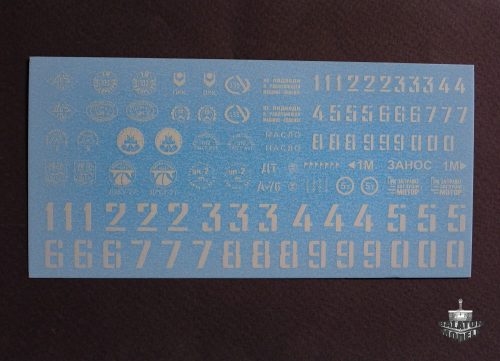 Soviet vehicles decal set No.2, 1/35