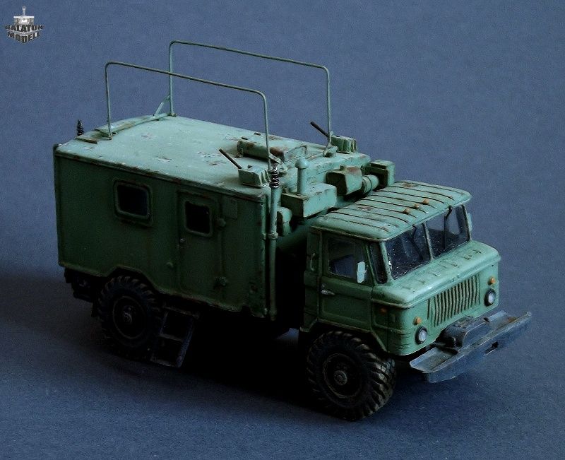 Gaz-66 R142 - Balaton Modell Shop