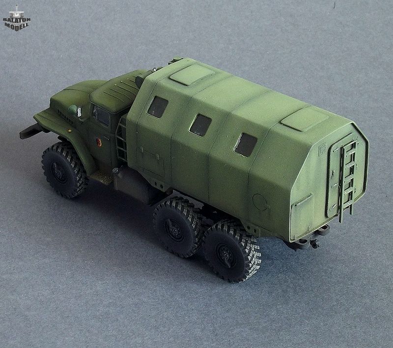 LAK-2 shelter for ICM Ural kit - Balaton Modell Shop