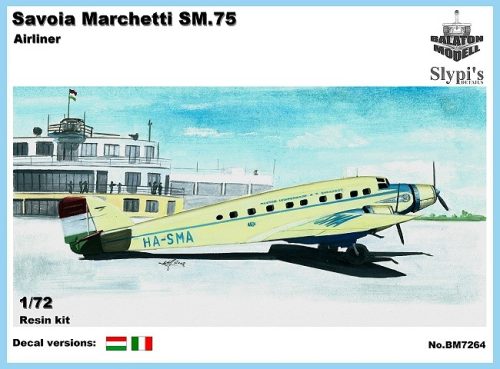 Savoia-Marchetti S.M.75 военный транспорт, 1/72