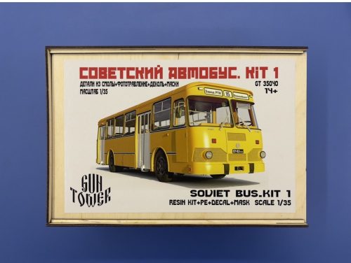 GT LiAZ-677m Soviet bus, 1/35 (Gun Tower Models)